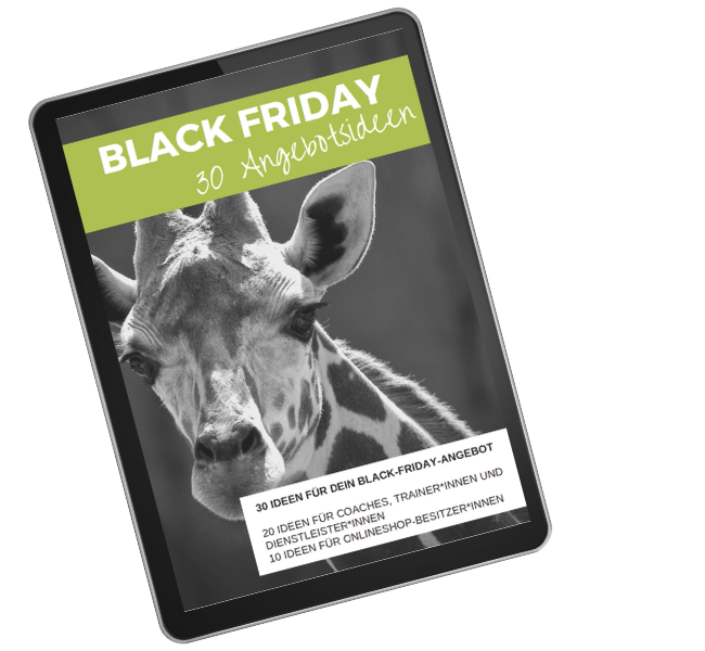 Black Friday Vorlagen E-Mails Pressemitteilung Social Media